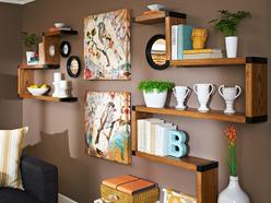 Custom Wall Shelf System