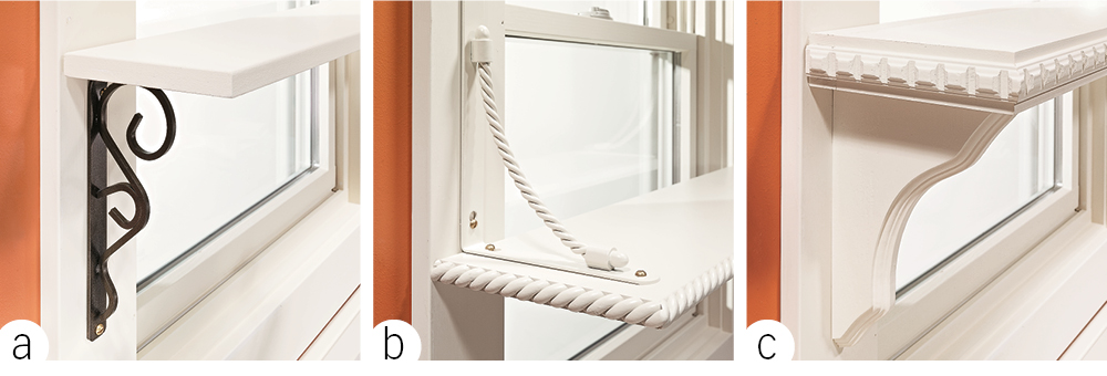 Window Shelf Design Options